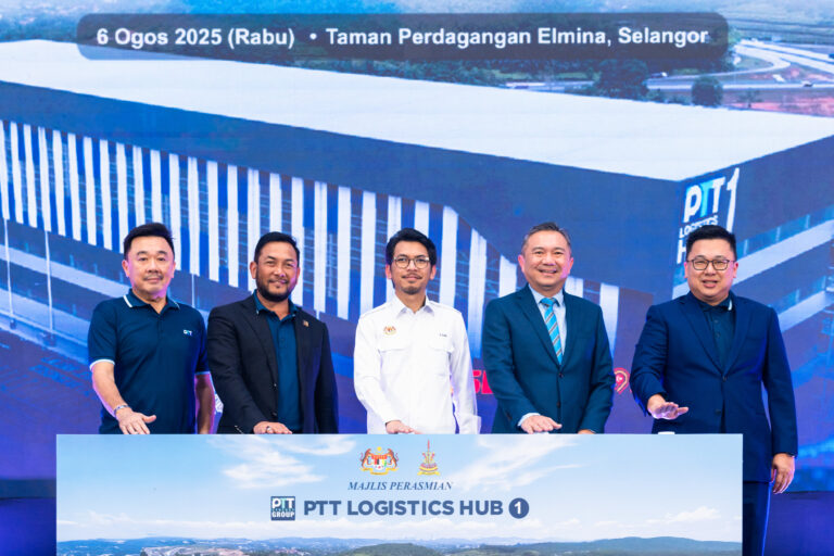 Majlis Perasmian PTT Logistic Hub 1